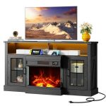 🎄2025 Christmas Sales🎅🏠Three-Sided Glass Electric Fireplace TV Stand!🔥 - Image 10