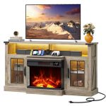 🎄2025 Christmas Sales🎅🏠Three-Sided Glass Electric Fireplace TV Stand!🔥 - Image 11