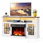 🎄2025 Christmas Sales🎅🏠Three-Sided Glass Electric Fireplace TV Stand!🔥 - Image 12