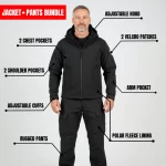 Alpha One – Waterproof Softshell Jacket & Pants Set - Image 3
