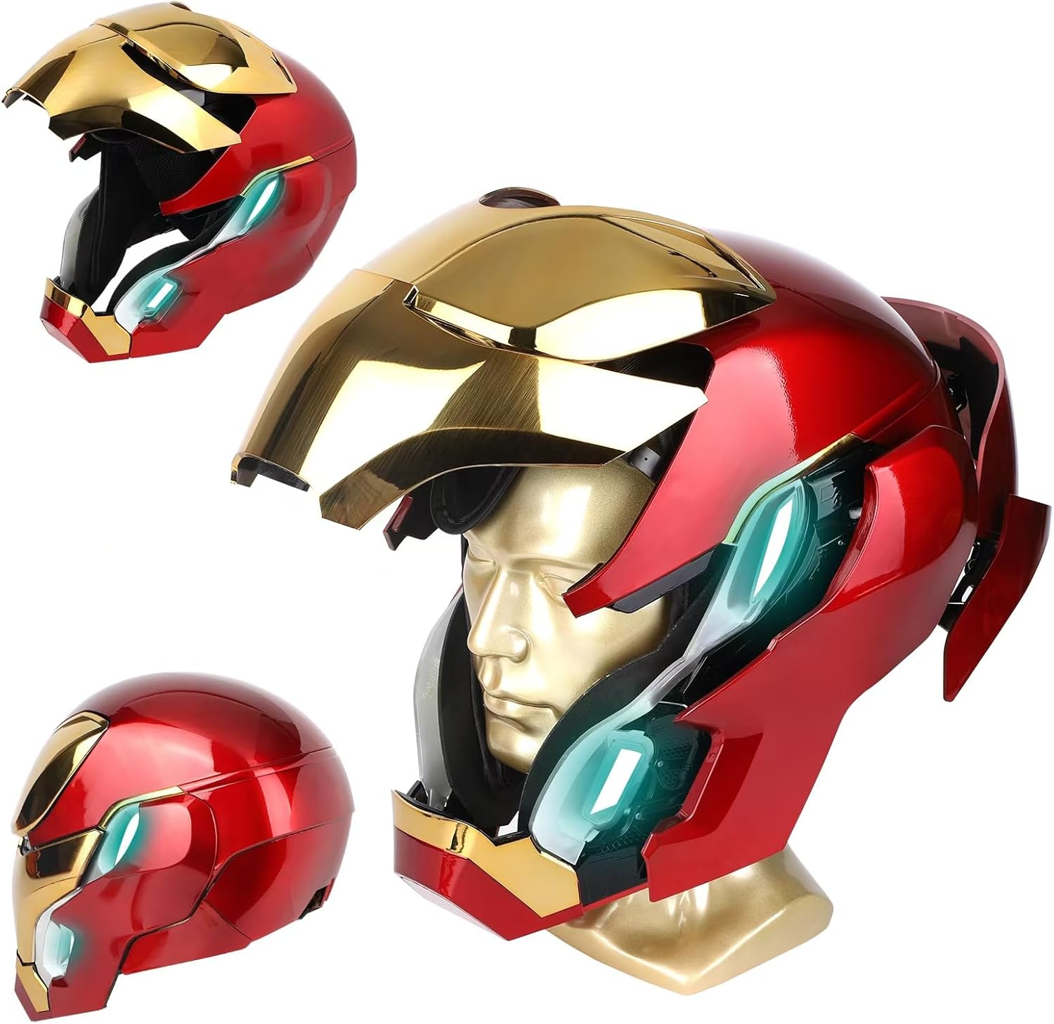 793c67ce895d404eb86c017cb7d3dd4e.jpg 🔥 Iron-Man MK 50 1:1 Wearable Helmet - Voice, Touch, and RC with LED Eyes, Realistic Sound Effects, Movable Back and Ear Panels, Perfect for Cosplay and Collectible Figures for Adults and Teens - Image 1
