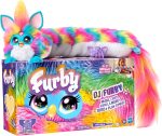 FURBY DJ Interactive Toy, Super Snuggly Rainbow Electronic Plush with Music, Lights, Motion, & Games, Speaks English & Furbish, 32in Long, Ages 6+ - Image 2