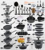 🎄2025 Christmas Sales🎅🔥（Buy 1 Get 1 Free）Cookware Set 134 Pieces Complete Kitchenware Set for Cooking‼️ - Image 3