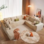 🎄2025 Christmas Sales🎅☁️Cloud Sofa for Living Room ☁️✨ Soft Corduroy, Super Comfortable - Image 6