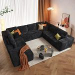 🎄2025 Christmas Sales🎅☁️Cloud Sofa for Living Room ☁️✨ Soft Corduroy, Super Comfortable - Image 4