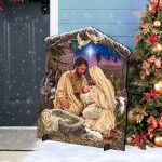 Jesus is Lord Outdoor Décor - Yard, Porch, Garden, and Indoor Home Décor Handcrafted in USA by Gelsinger - Nativity Holiday Décor - Image 2