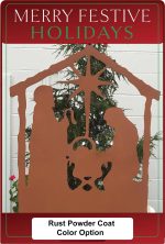 🎅2025 Christmas Special Offer🤶Large Outdoor Christmas Nativity Scene Manger Decoration for Holiday Lawn + Three Wisemen Nativity Scene - Image 8